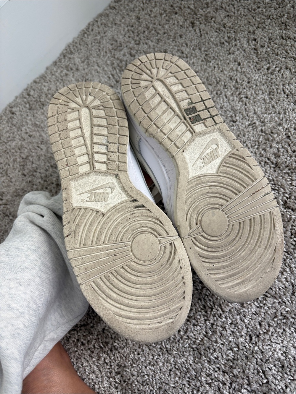 Nike Dunk Low "White Sail" Size 6 US W - Picture 5 of 6